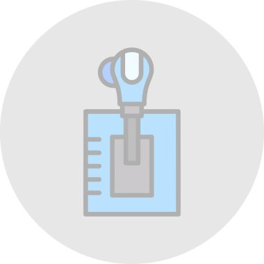 bir kalemin vektör simgesi