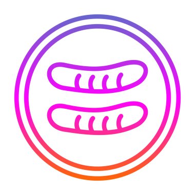 Gıda simgesinin vektör illüstrasyonu