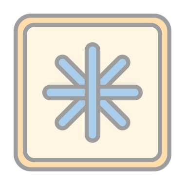 Modern b 'nin vektör illüstrasyonu eksik simgesi