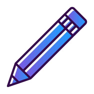 kalem simgesinin vektör illüstrasyonu