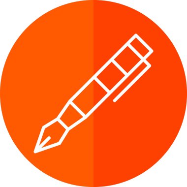 Mürekkep. Web simgesi basit illüstrasyon