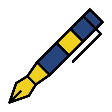 Mürekkep. Web simgesi basit illüstrasyon