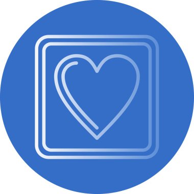  kalp simgesi, vektör illüstrasyonu, tasarım ögesi