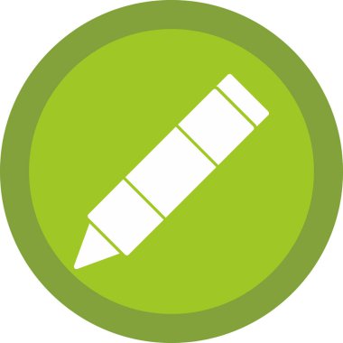 pastel boya simge vektör çizim