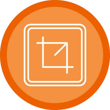 Kırpma işareti vektör illüstrasyonu