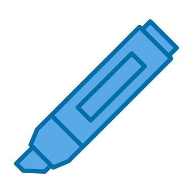 Vurgulama simgesi vektör illüstrasyonu