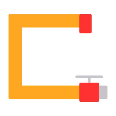 Araba tamir kutsal kişilerin resmi, vektör çizim