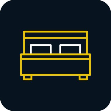 bus simgesi vektör illüstrasyonu