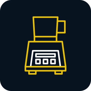 blender. Web simgesi basit illüstrasyon