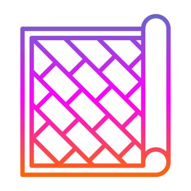 Modern bir simgenin vektör illüstrasyonu