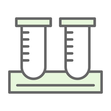 test tubes vector icon design