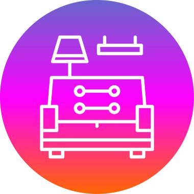 Modern b 'nin vektör illüstrasyonu eksik simgesi