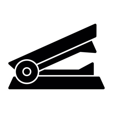 Stapler web simgesi, vektör illüstrasyonu 