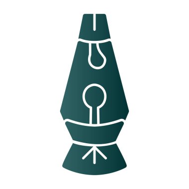 Lava lamp icon vector illustration