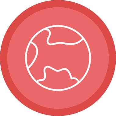 Modern simgenin vektör illüstrasyonu