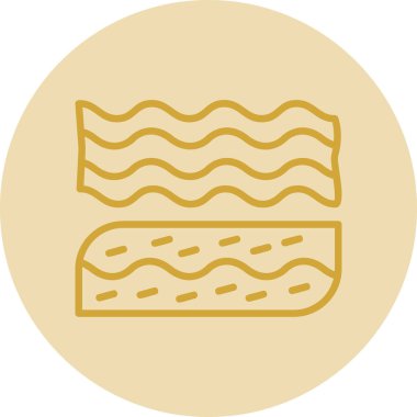 Ekmek. Web simgesi basit tasarım