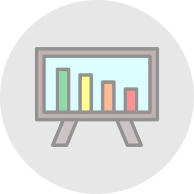 Grafik. Web simgesi basit tasarım