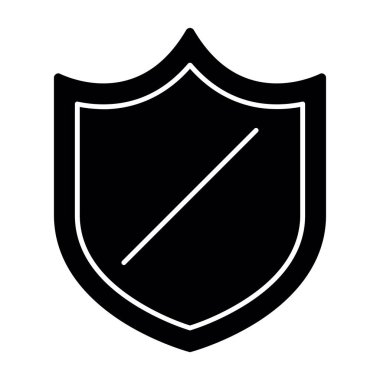 kalkan simgesi web basit illüstrasyon