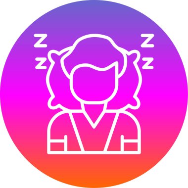 Yüzü olan bir kadın.