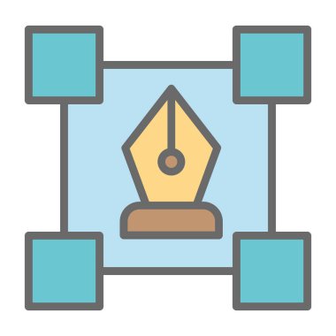 Yapı vinç simgesini düz biçimde inşa etmek