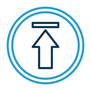 gönderme satırı simgesi, vektör illüstrasyonu