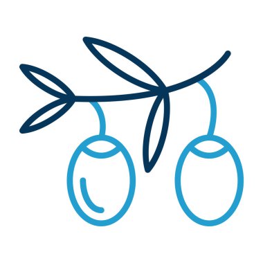 Yumurta Paskalya dekorasyonu ve doldurma tarzı ikonu, Paskalya kutlaması süsleme tasarımı ve dekoratif vektör çizimi