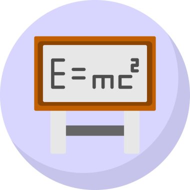 Bilim simgesi vektör illüstrasyonu