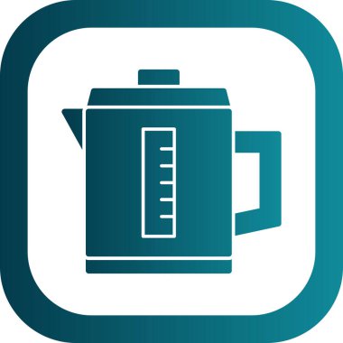 Vektör kahve makinesi simgesi