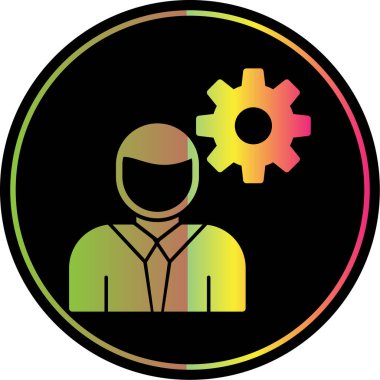 Employee businessman icon vector illustration
