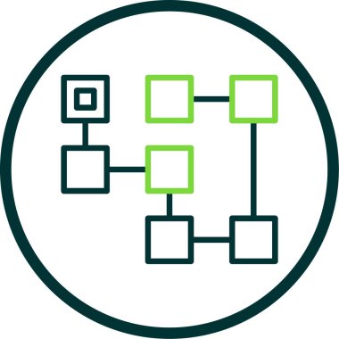 Modern b 'nin vektör illüstrasyonu eksik simgesi