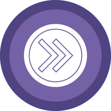 Ok. Web simgesi basit illüstrasyon