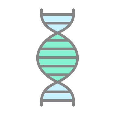 dna. Web simgesi basit illüstrasyon 