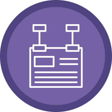 seo modern simgesinin vektör illüstrasyonu