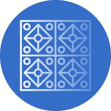 Modern b 'nin vektör illüstrasyonu