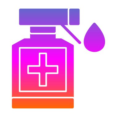 kan şişesi ikonu vektör illüstrasyonu