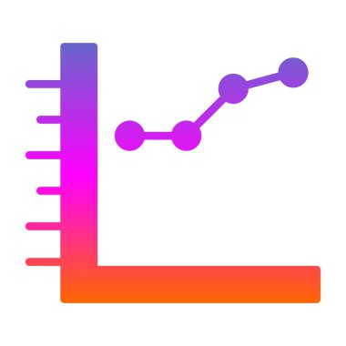 grafik vektör simgesi. grafik sembolü. grafik çizim biçimi.