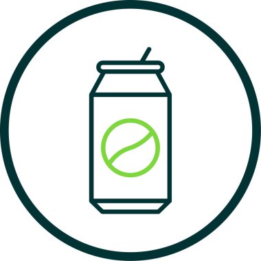 Eşsiz Meyve Suyu Vektör Satırı Simgesi