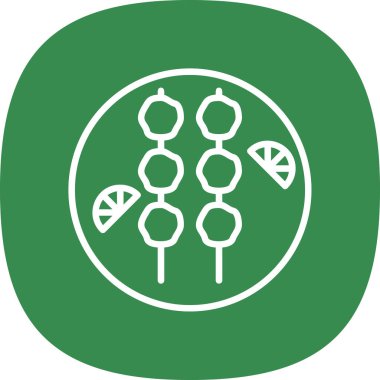 Modern b 'nin vektör illüstrasyonunda müziğin eksik simgesi