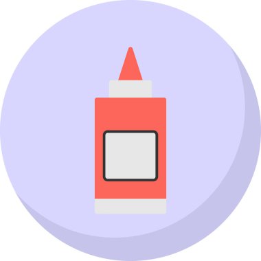 Yapıştırıcı ağ simgesi, vektör illüstrasyonu 