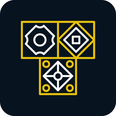 Modern b 'nin vektör illüstrasyonu müzik çalıcısının simgesinden yoksundur