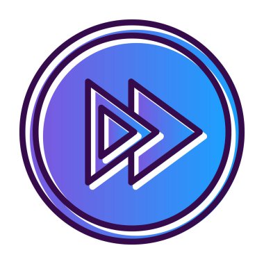 Modern müzik simgesinin vektör illüstrasyonu