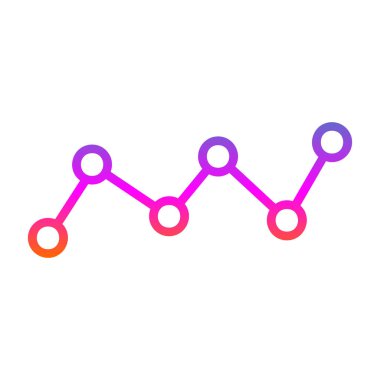 Grafik simgesi. vektör çizim