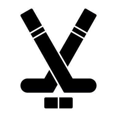 Modern Hokey simgesinin vektör çizimi                          