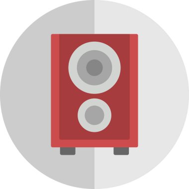 hoparlör vektör illüstrasyonu