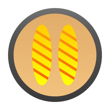 Bir b eksikliği simgesinin vektör çizimi