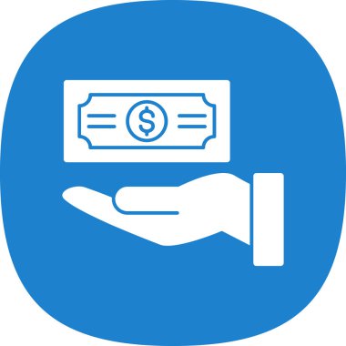 Bağış simgesi, vektör illüstrasyonu, yardım konsepti 