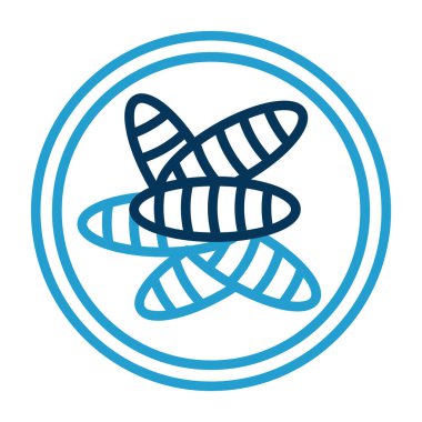 Modern b 'nin vektör illüstrasyonu eksik simgesi