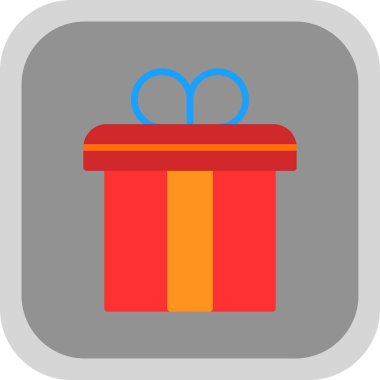 gift box. web icon simple illustration 