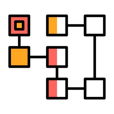 Ağ web simge vektör çizim