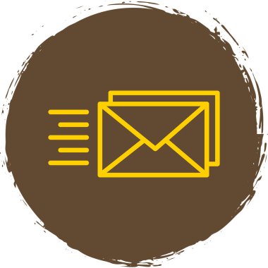 e- posta simgesi, vektör illüstrasyonu basit tasarım